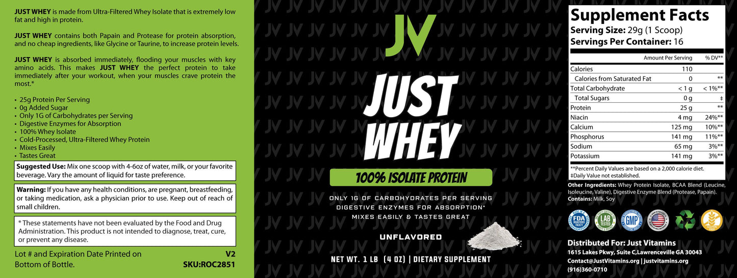 Just Whey (Unflavored)