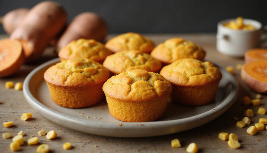 Deliciously Nutritious: Protein-Packed Sweet Potato Cornbread Muffins Recipe