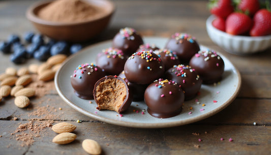 Irresistibly Delicious Chocolate Protein Cake Pop Bites: A Guilt-Free Indulgence!