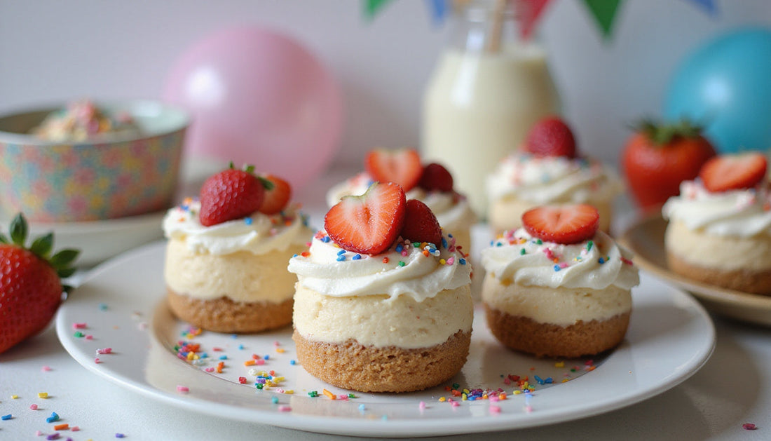 Indulge Guilt-Free: Delicious Birthday Cake Protein Pudding Pies Recipe