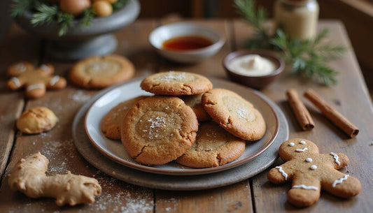 Deliciously Healthy: Whip Up a Batch of Gingerbread Protein Cookies!