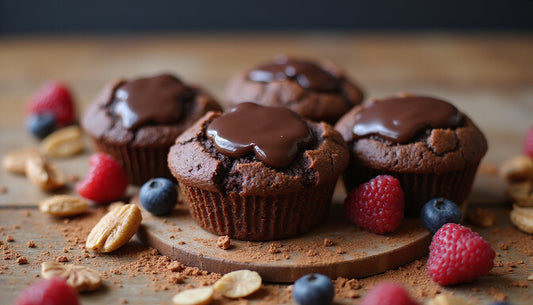 Decadent Chocolate Protein Blender Muffins: Wholesome Goodness in Every Bite!