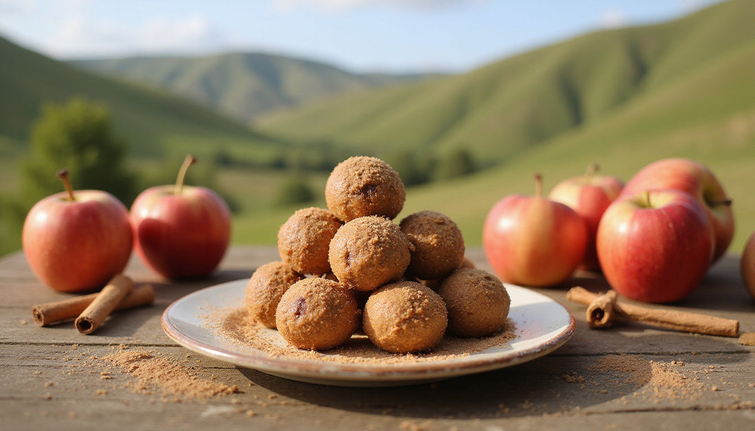 Deliciously Nutritious: Apple Pie Protein Balls Made with 100% Whey for a Guilt-Free Treat!