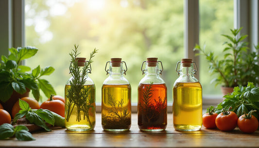 Harnessing Nature’s Essence: A Guide to Crafting Delicious Herbal Vinegars and Oils for Flavorful Living