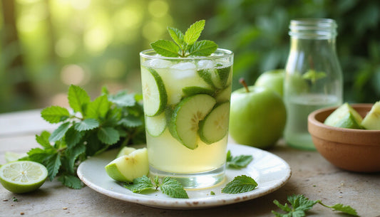 Refreshing Cucumber Green Apple Mocktail: A Crisp and Zesty Delight!