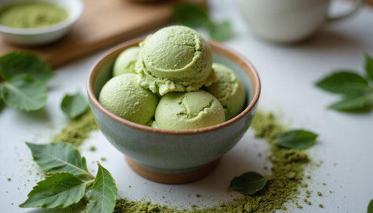Indulge Guilt-Free: Discover the Creamy Delight of 100% Protein Matcha Ice Cream