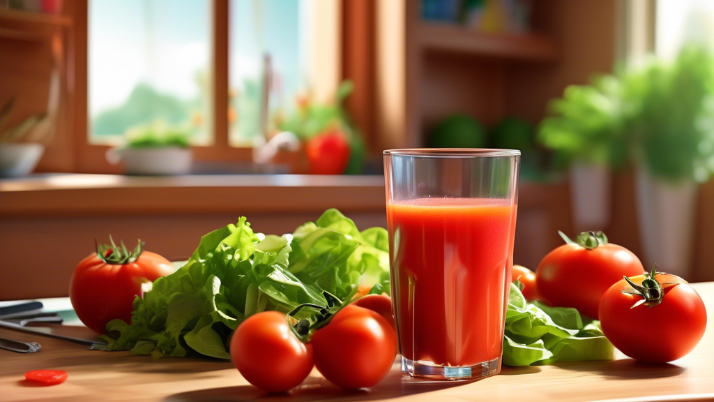 Discover how to reduce your waistline with tomato juice in this informative guide! Learn the health 