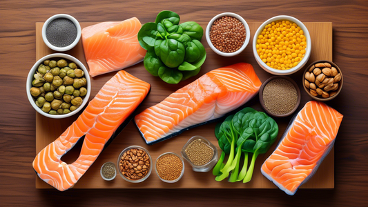 Discover where to get omega-3 essential fatty acids from different diets, including plant-based, pes