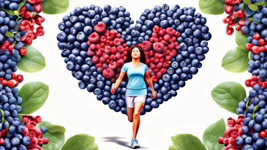 Discover how blueberries reduce the risk of heart disease in women postmenopause through their uniqu