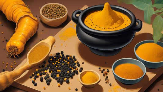 Discover why turmeric and black pepper need to be taken together for maximum health benefits, includ