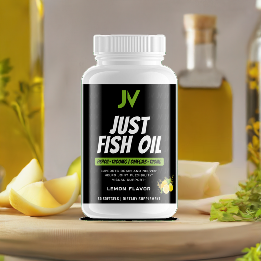 Premium Omega-3 Fish Oil Supplements for Heart, Brain & Joint Health