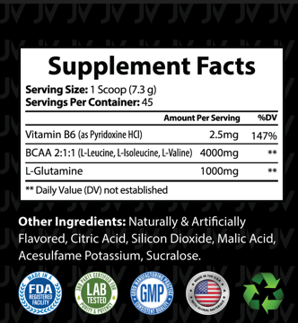 BCAA's (Watermelon) - Just Vitamins